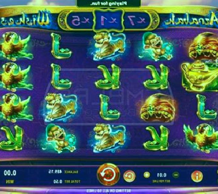 Azrabah Wishes online slot