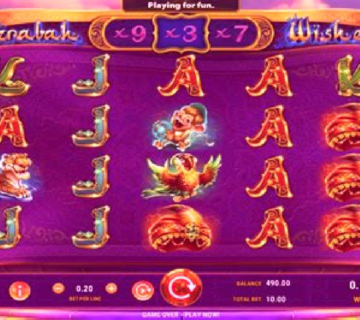Azrabah Wishes slot game