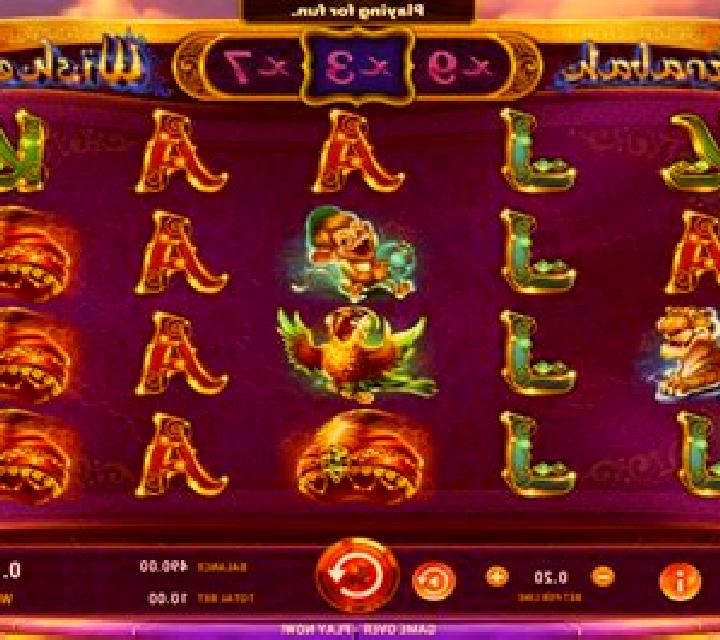 Azrabah Wishes slot machine