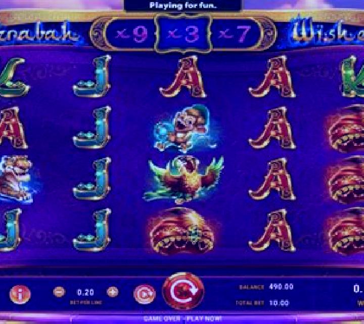 Azrabah Wishes slot