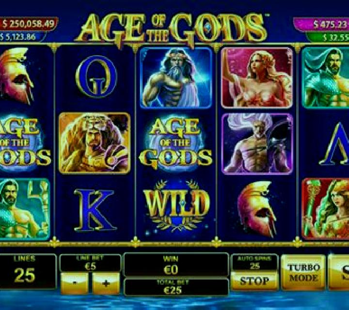 Aztec Gold Fortune of the Gods slot machine