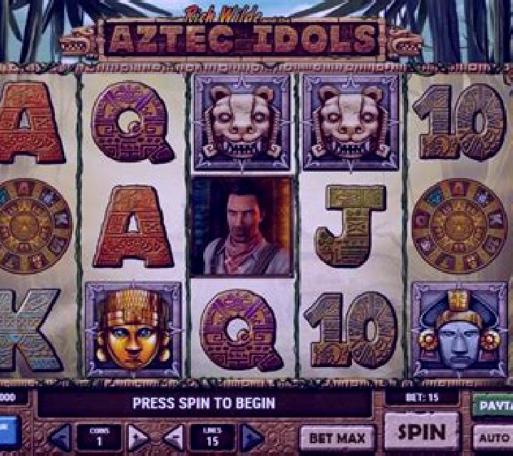 Aztec slot machine