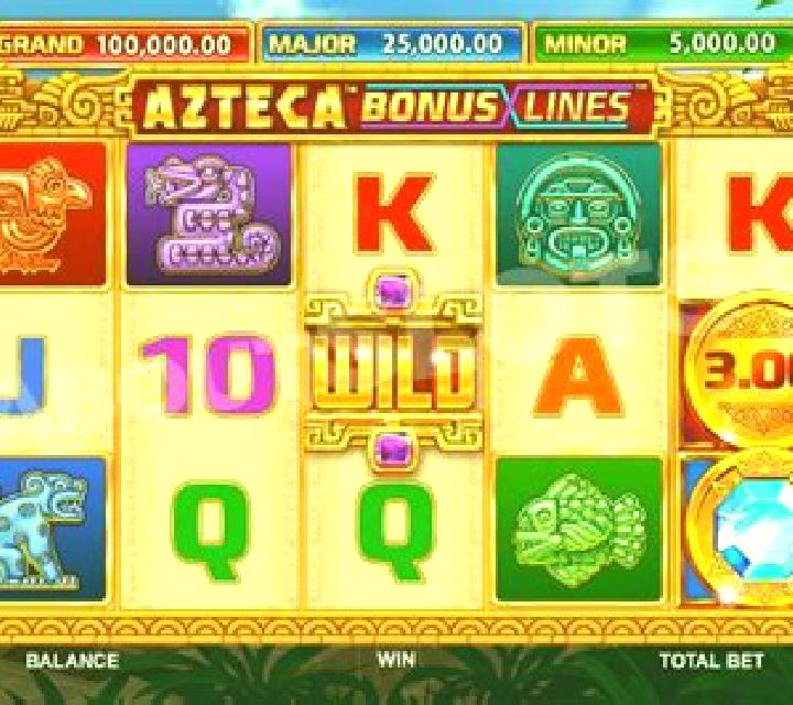 Azteca Bonus Lines slot game