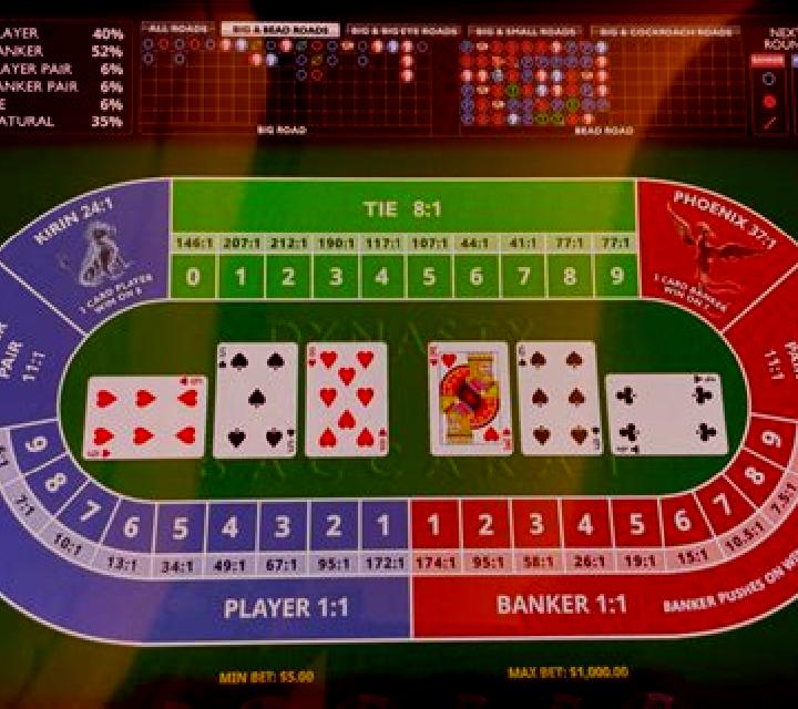 Baccarat (Playtech) slot game