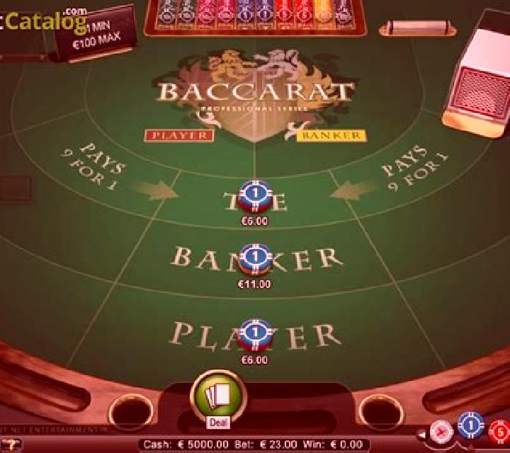 Baccarat Professional Series slot
