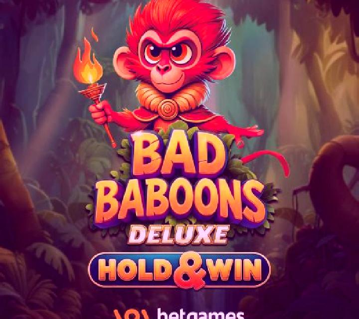 Bad Baboons Deluxe slot game