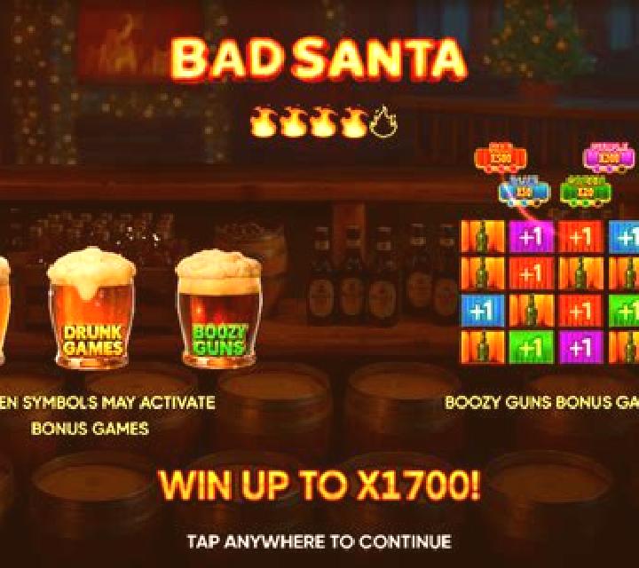 Bad Santa slot game