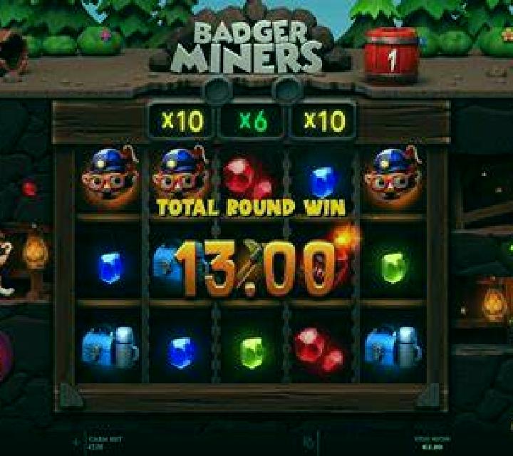 Badger Miners online slot