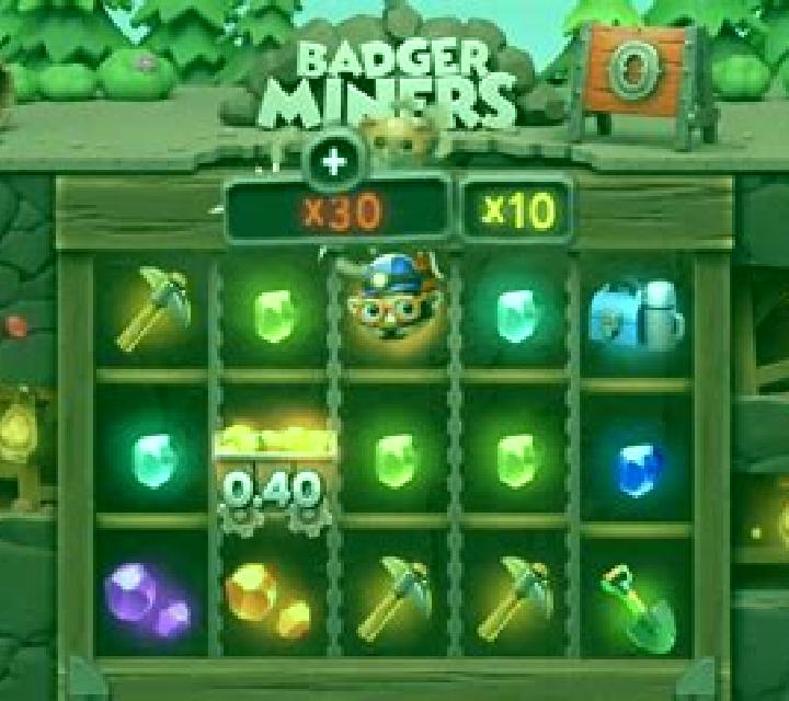 Badger Miners slot machine