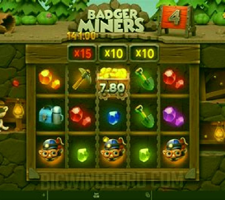 Badger Miners slot