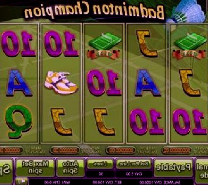 Badminton Champion online slot