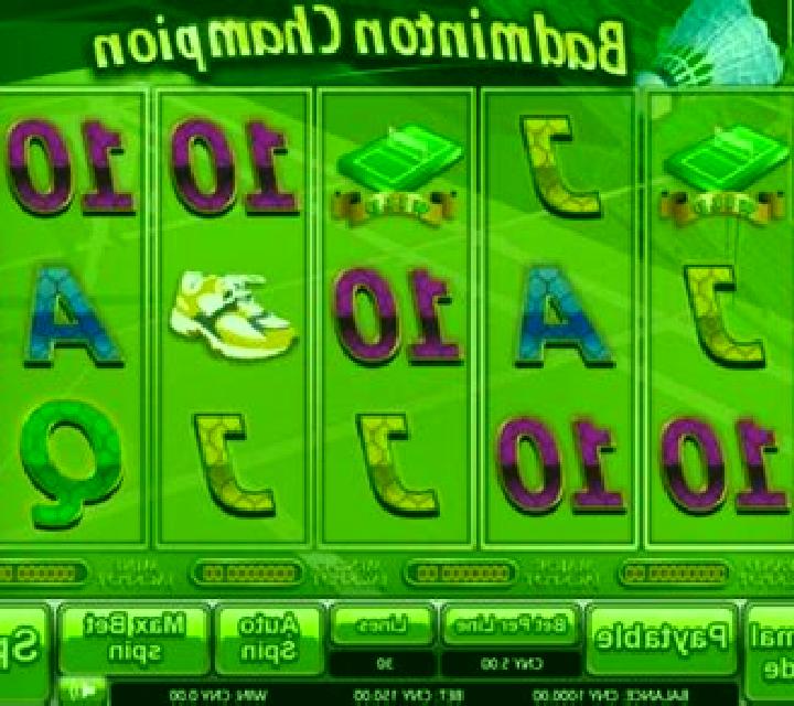 Badminton Champion slot game