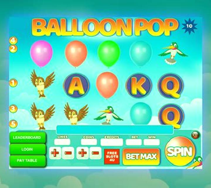 Balloon Pop slot game