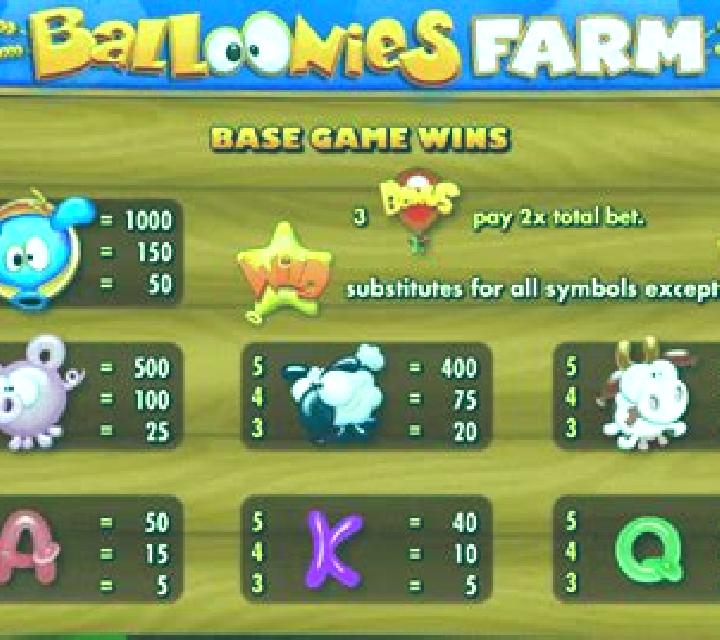 Balloonies Farm online slot