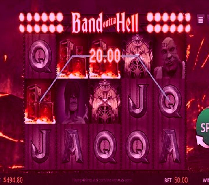 Band Outta Hell slot machine