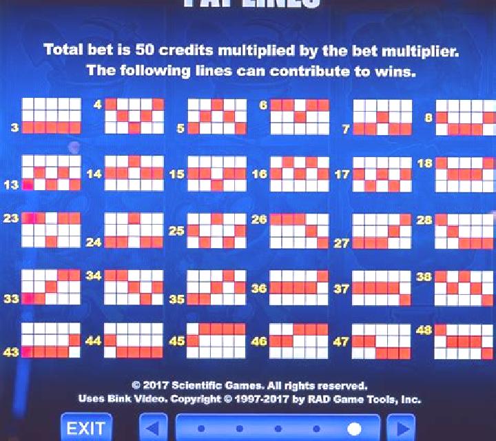 Bankroll Reload 5 Lines slot machine