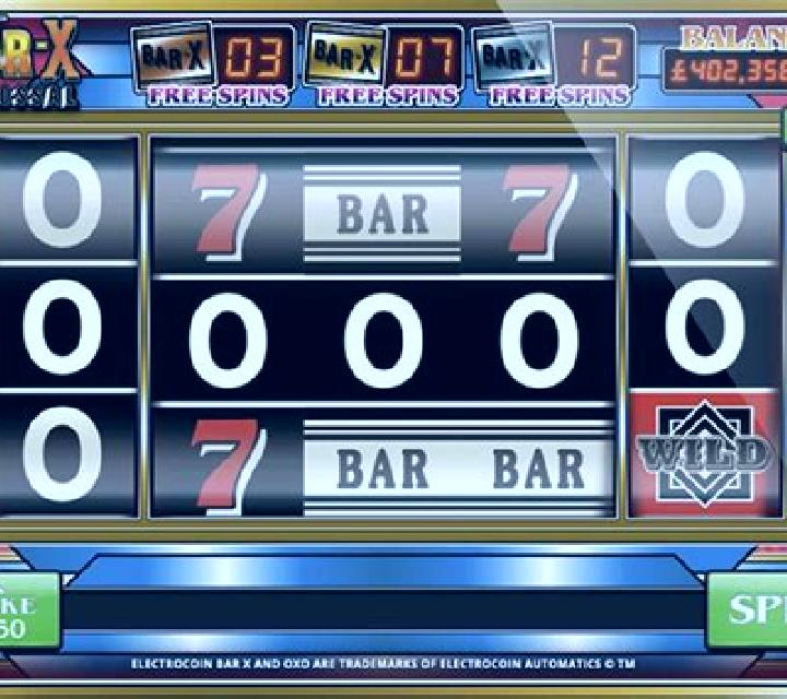 Bar X Colossal slot game
