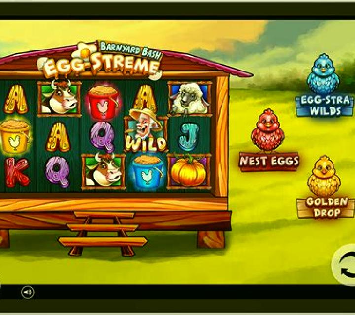 Barnyard Bash: Egg-streme slot machine