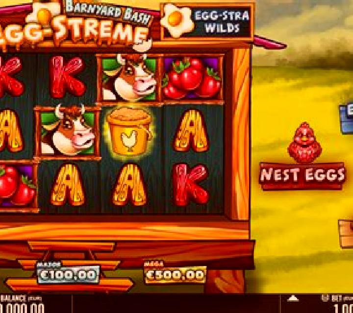 Barnyard Bash: Egg-streme slot