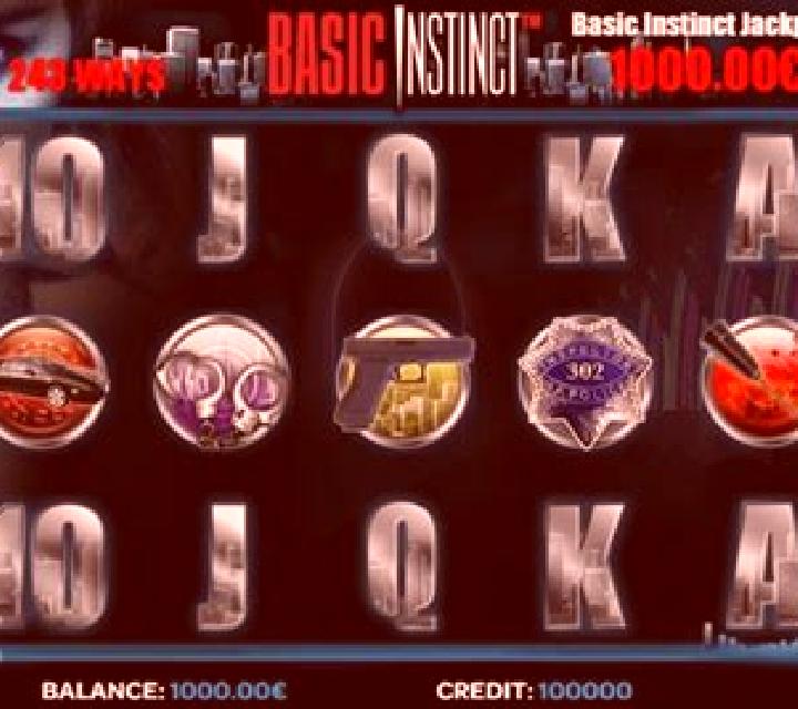 Basic Instinct slot machine