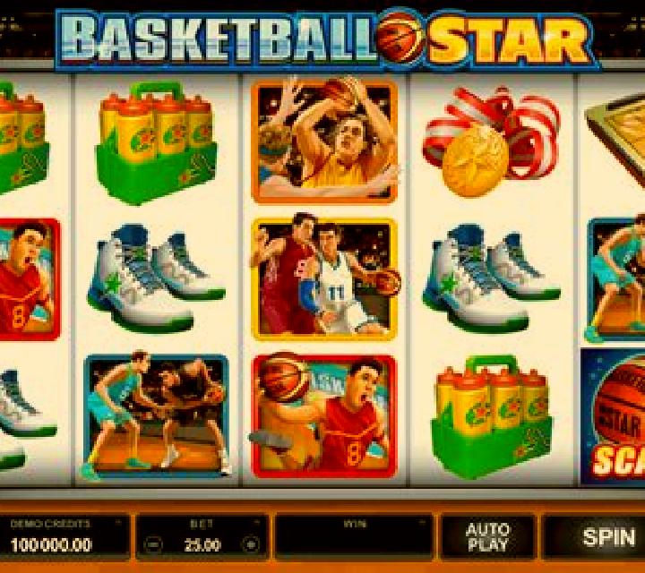 Basketball slot game