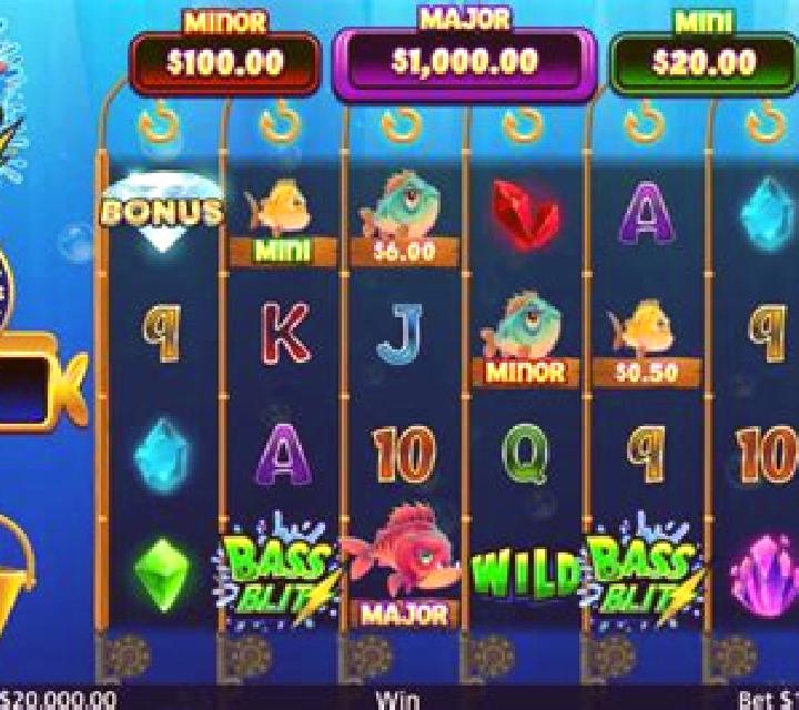 Bass Blitz slot machine