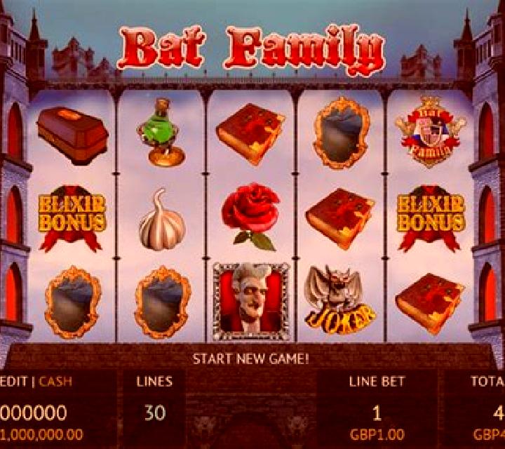 Bat Family slot machine