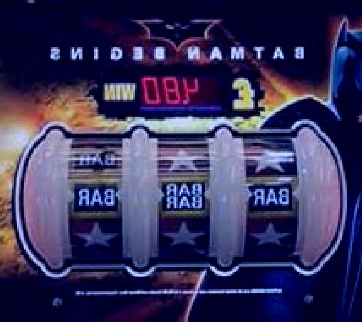 Batman Begins slot machine