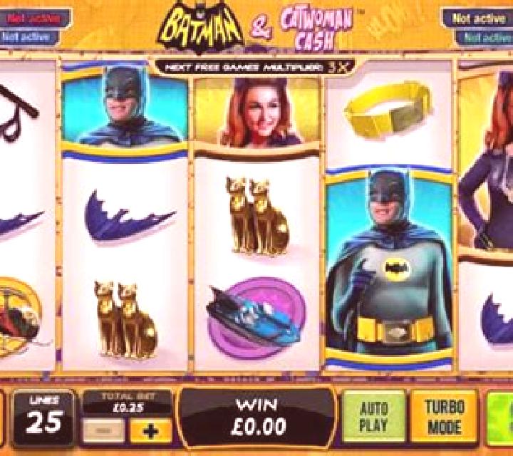 Batman & Catwoman Cash slot