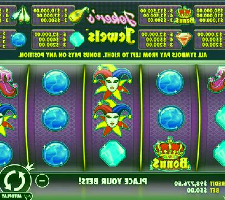 Batman & The Joker Jewels slot machine