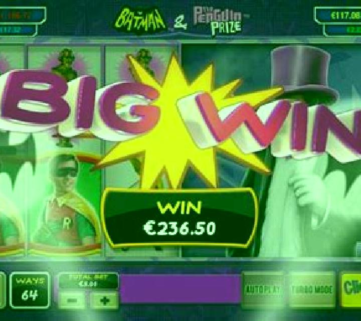 Batman & The Penguin Prize slot