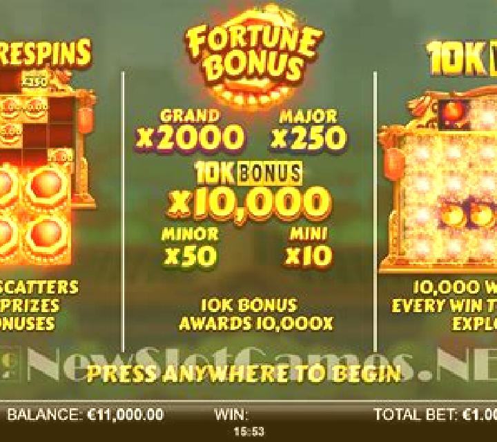 Battle Bucks 10K Ways slot game