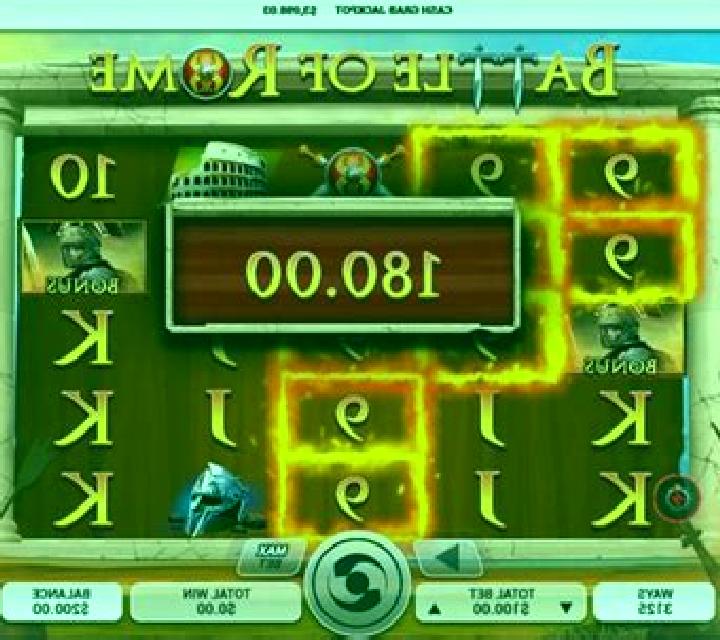 Battle of Rome slot machine