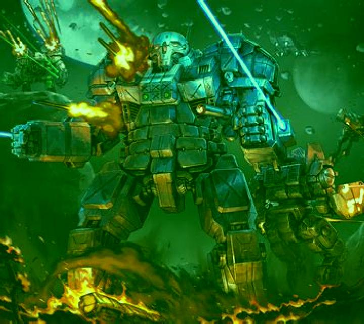 Battlemech Earth slot machine