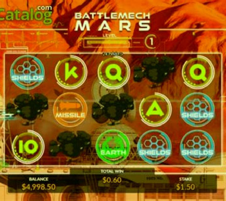 Battlemech Mars slot