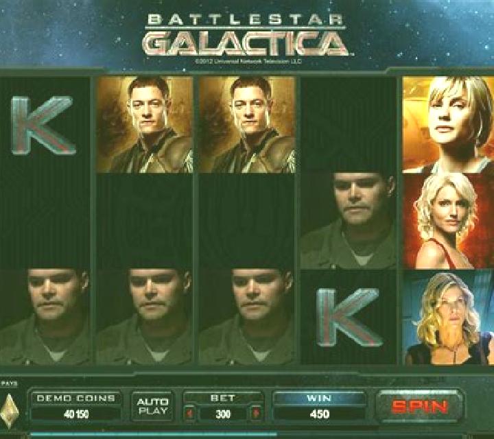 Battlestar Galactica slot machine