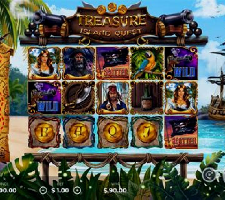 Beach Treasure slot machine