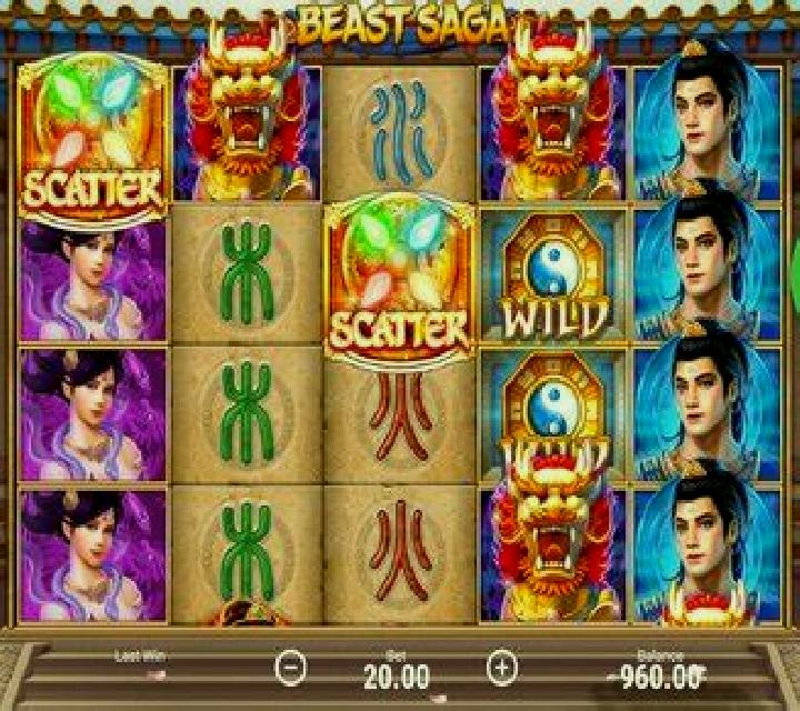 Beast Saga slot game