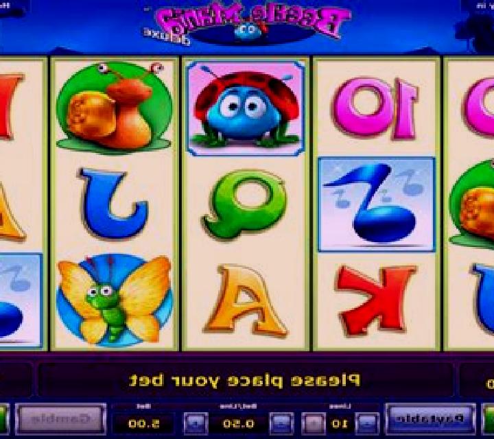 Beetle Mania deluxe slot game