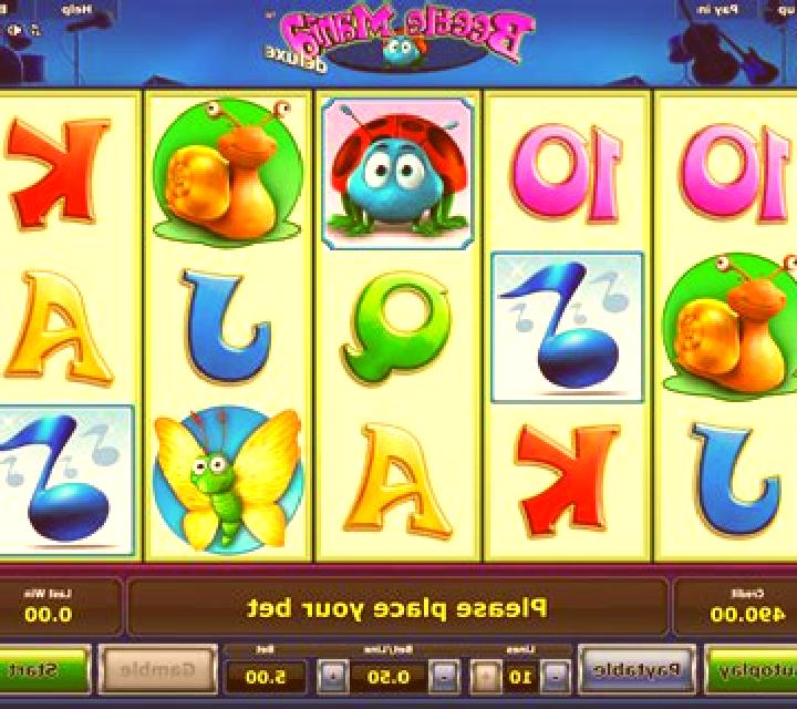 Beetle Mania deluxe slot machine