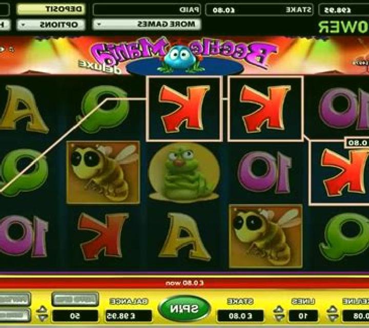 Beetle Mania deluxe slot