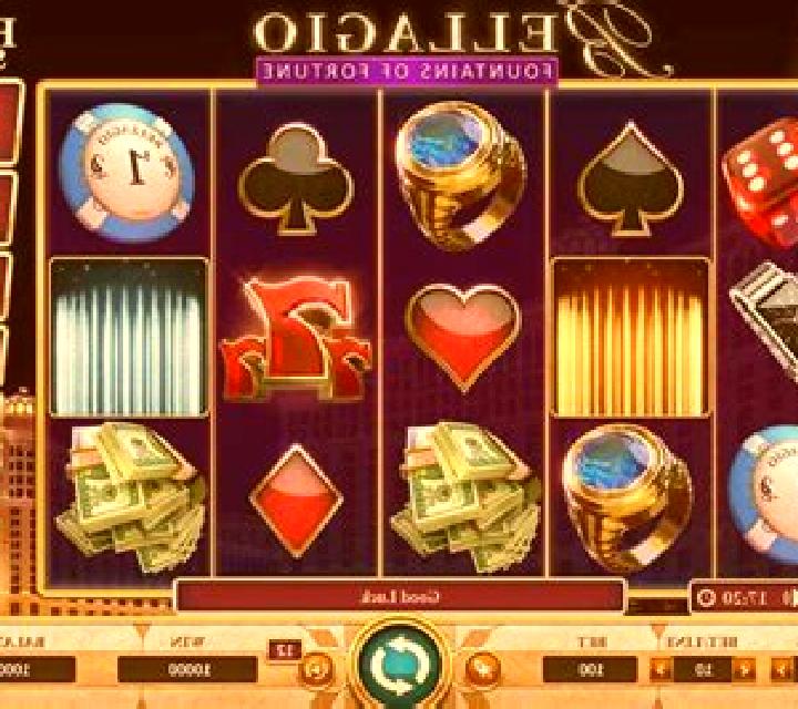 Bellagio Fountains of Fortune slot