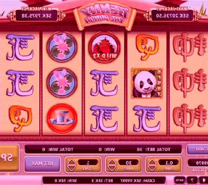 Benny the Panda slot machine