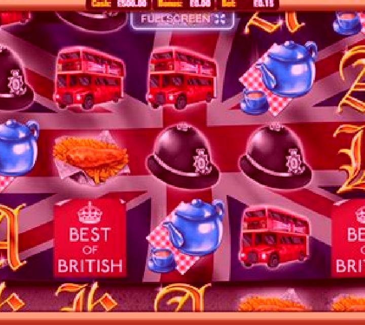 Best of British slot