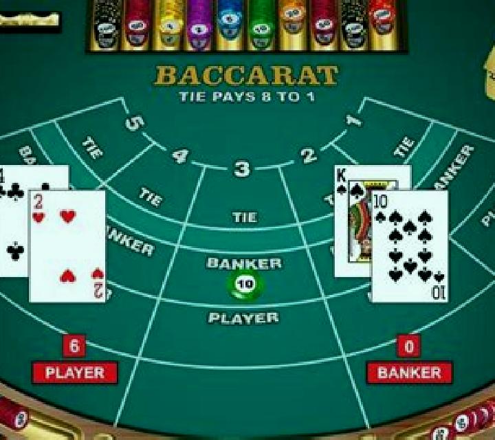 Bet on Baccarat slot game