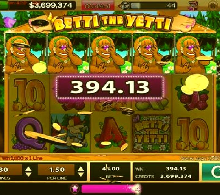 Betti the Yetti online slot