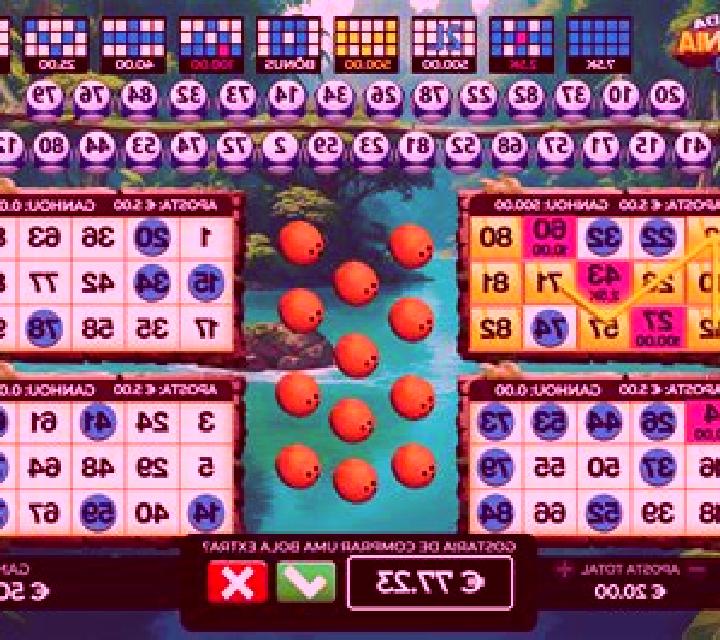 Bichos Da Amazonia Bingo slot machine
