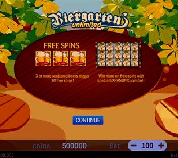 Biergarten Unlimited slot game