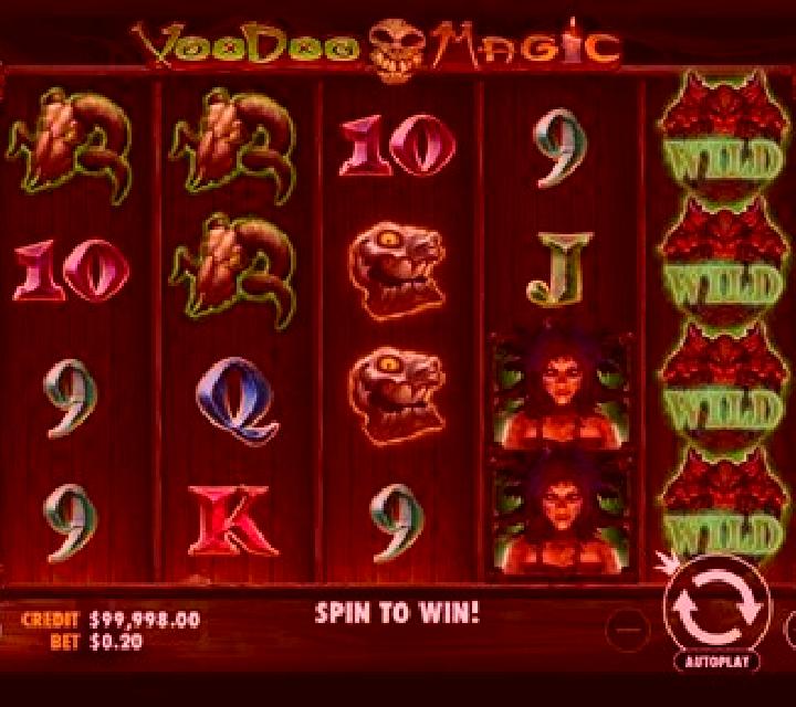 Big Bad Book of Voodoo slot game