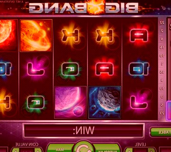 Big Bang (NetEnt) slot machine